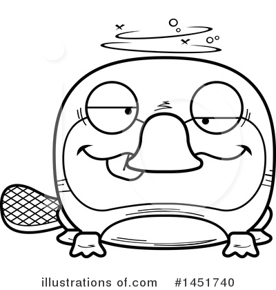 Royalty-Free (RF) Platypus Clipart Illustration by Cory Thoman - Stock Sample #1451740