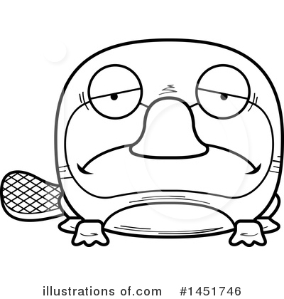 Royalty-Free (RF) Platypus Clipart Illustration by Cory Thoman - Stock Sample #1451746