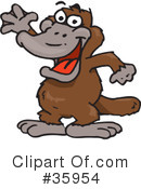 Platypus Clipart #35954 by Dennis Holmes Designs