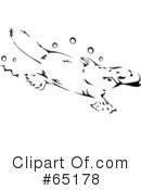 Platypus Clipart #65178 by Dennis Holmes Designs