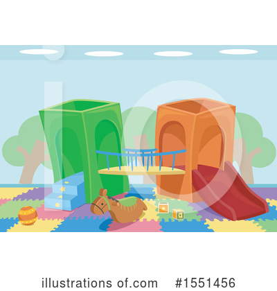 Royalty-Free (RF) Playground Clipart Illustration by BNP Design Studio - Stock Sample #1551456