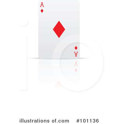 Royalty-Free (RF) Playing Card Clipart Illustration by cidepix - Stock Sample #101136