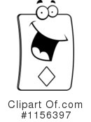 Playing Card Clipart #1156397 by Cory Thoman