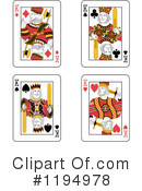 Playing Card Clipart #1194978 by Frisko