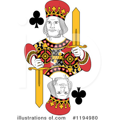 Royalty-Free (RF) Playing Card Clipart Illustration by Frisko - Stock Sample #1194980