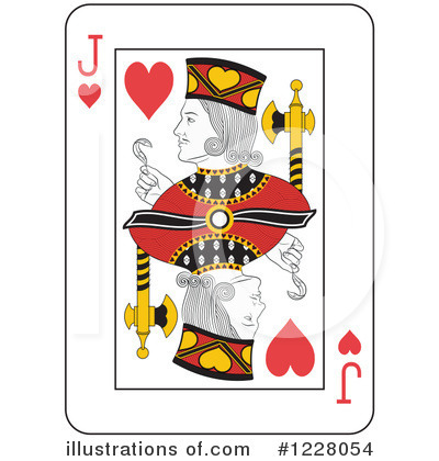 Royalty-Free (RF) Playing Card Clipart Illustration by Frisko - Stock Sample #1228054