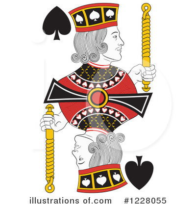 Royalty-Free (RF) Playing Card Clipart Illustration by Frisko - Stock Sample #1228055