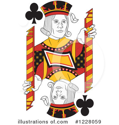 Royalty-Free (RF) Playing Card Clipart Illustration by Frisko - Stock Sample #1228059