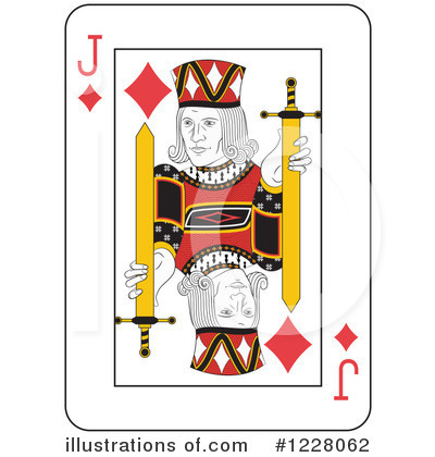 Royalty-Free (RF) Playing Card Clipart Illustration by Frisko - Stock Sample #1228062