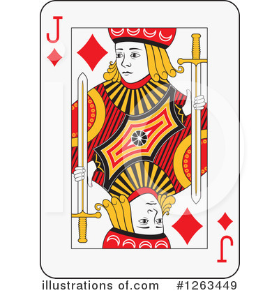 Royalty-Free (RF) Playing Card Clipart Illustration by Frisko - Stock Sample #1263449
