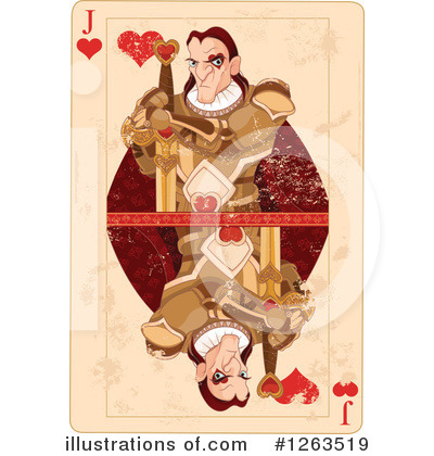 Royalty-Free (RF) Playing Card Clipart Illustration by Pushkin - Stock Sample #1263519