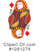Playing Card Clipart #1281274 by Frisko