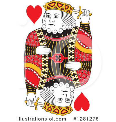 Royalty-Free (RF) Playing Card Clipart Illustration by Frisko - Stock Sample #1281276