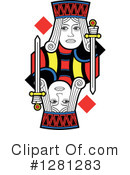 Playing Card Clipart #1281283 by Frisko