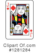 Playing Card Clipart #1281284 by Frisko