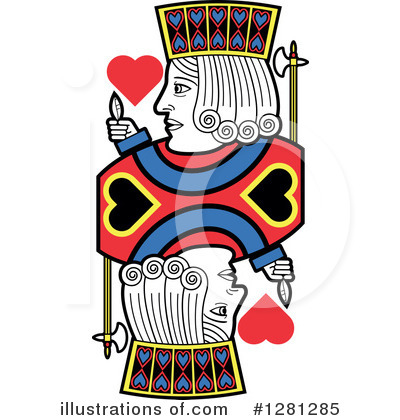 Royalty-Free (RF) Playing Card Clipart Illustration by Frisko - Stock Sample #1281285