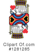Playing Card Clipart #1281285 by Frisko