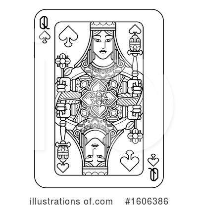 Playing Cards Clipart #1606386 by AtStockIllustration
