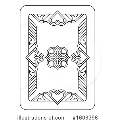 Playing Card Clipart #1606396 by AtStockIllustration