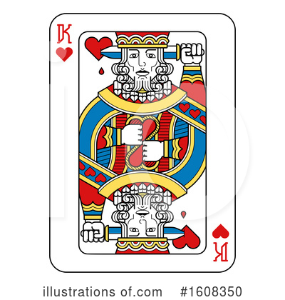 Playing Cards Clipart #1608350 by AtStockIllustration