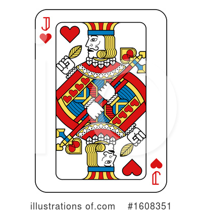 Royalty-Free (RF) Playing Card Clipart Illustration by AtStockIllustration - Stock Sample #1608351