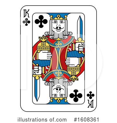 Royalty-Free (RF) Playing Card Clipart Illustration by AtStockIllustration - Stock Sample #1608361