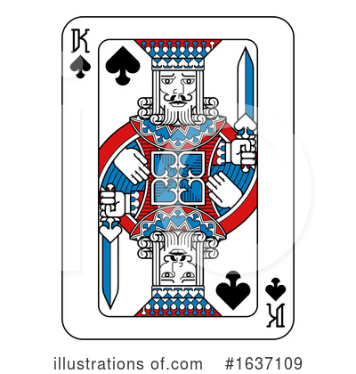 Royalty-Free (RF) Playing Card Clipart Illustration by AtStockIllustration - Stock Sample #1637109