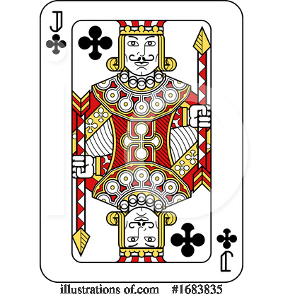 Royalty-Free (RF) Playing Card Clipart Illustration by AtStockIllustration - Stock Sample #1683835
