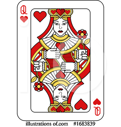 Royalty-Free (RF) Playing Card Clipart Illustration by AtStockIllustration - Stock Sample #1683839