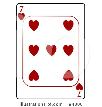 Royalty-Free (RF) Playing Card Clipart Illustration by djart - Stock Sample #4808