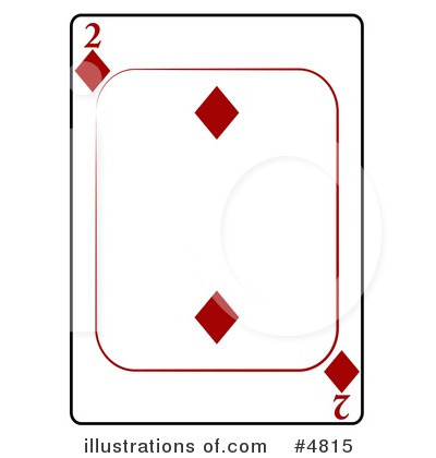 Royalty-Free (RF) Playing Card Clipart Illustration by djart - Stock Sample #4815