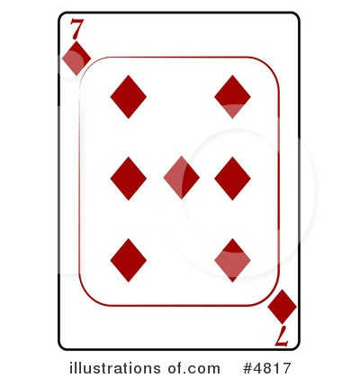 Royalty-Free (RF) Playing Card Clipart Illustration by djart - Stock Sample #4817
