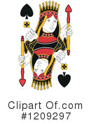 Playing Cards Clipart #1209297 by Frisko