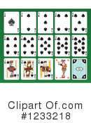 Playing Cards Clipart #1233218 by Frisko