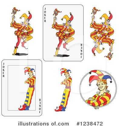 Royalty-Free (RF) Playing Cards Clipart Illustration by Frisko - Stock Sample #1238472