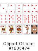 Playing Cards Clipart #1238474 by Frisko