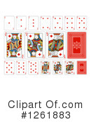 Playing Cards Clipart #1261883 by AtStockIllustration