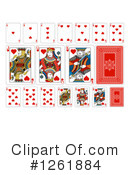 Playing Cards Clipart #1261884 by AtStockIllustration