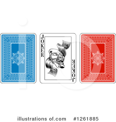 Royalty-Free (RF) Playing Cards Clipart Illustration by AtStockIllustration - Stock Sample #1261885