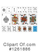 Playing Cards Clipart #1261886 by AtStockIllustration