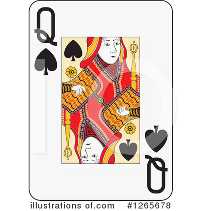 Royalty-Free (RF) Playing Cards Clipart Illustration by Frisko - Stock Sample #1265678
