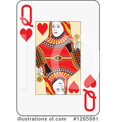 Royalty-Free (RF) Playing Cards Clipart Illustration by Frisko - Stock Sample #1265681