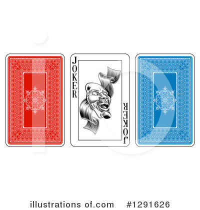 Royalty-Free (RF) Playing Cards Clipart Illustration by AtStockIllustration - Stock Sample #1291626