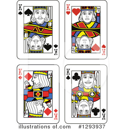 Royalty-Free (RF) Playing Cards Clipart Illustration by Frisko - Stock Sample #1293937