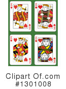 Playing Cards Clipart #1301008 by Frisko