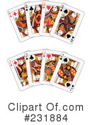 Playing Cards Clipart #231884 by Frisko