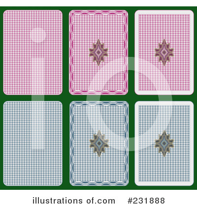 Royalty-Free (RF) Playing Cards Clipart Illustration by Frisko - Stock Sample #231888