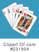 Playing Cards Clipart #231904 by Frisko