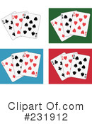 Playing Cards Clipart #231912 by Frisko