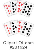 Playing Cards Clipart #231924 by Frisko